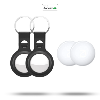 2PACK Trag Tag + zwarte hanger | Android - Trag