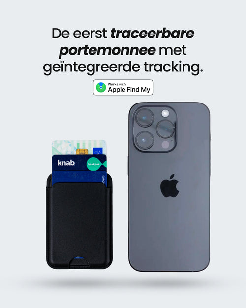MagSafe Wallet Small - Apple Find My - Trag - traceerbare portemonnee met geïntegreerde tracking