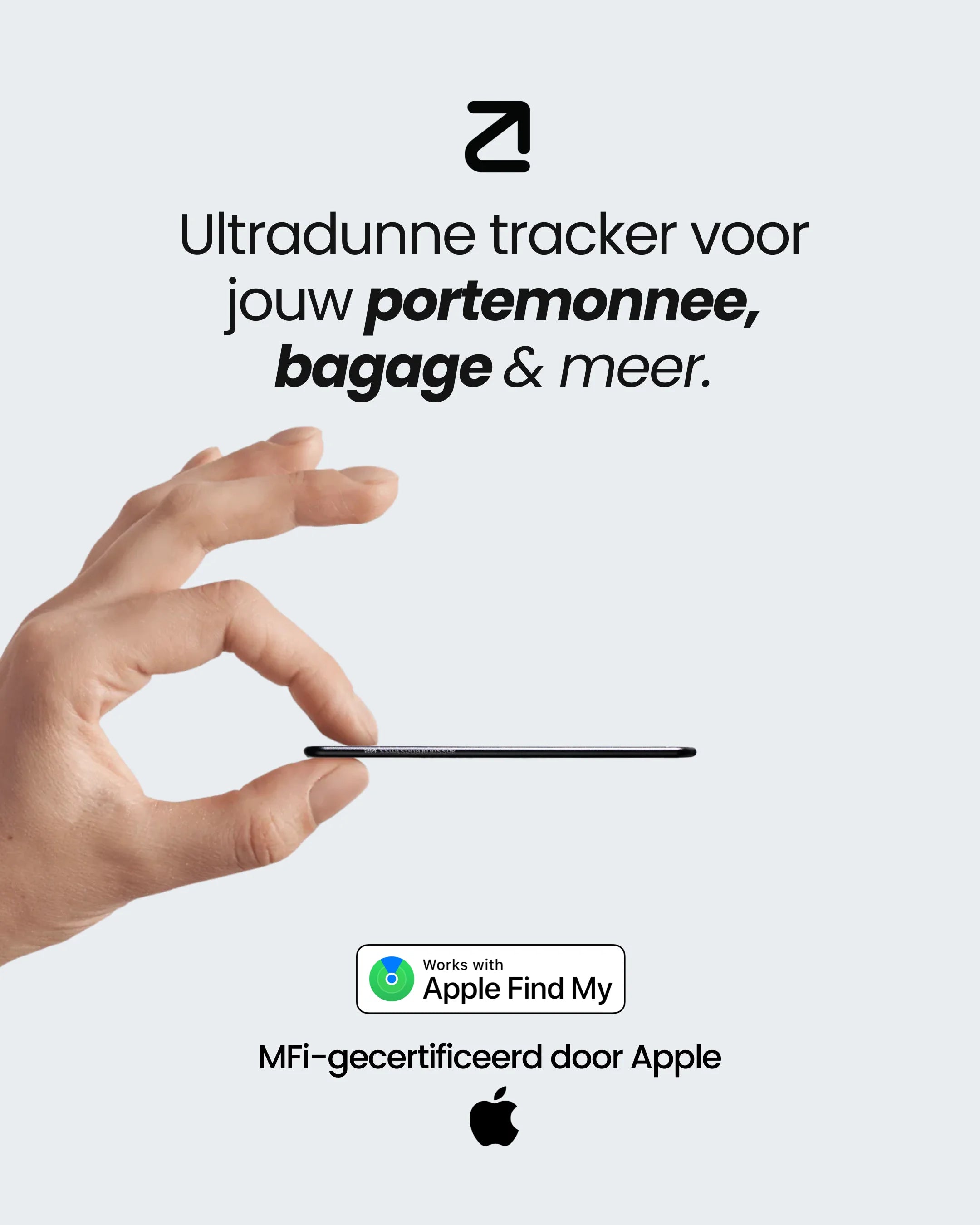 Trag Card - Apple Wallet Tracker - Trag