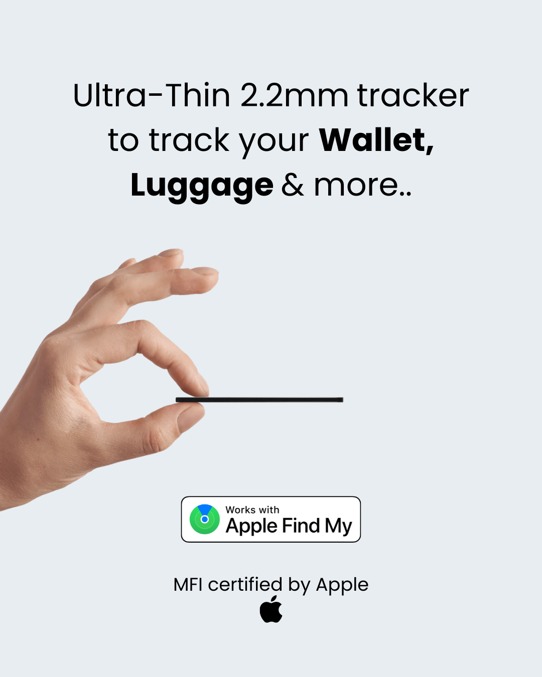 Trag Card - Apple Wallet Tracker - Trag