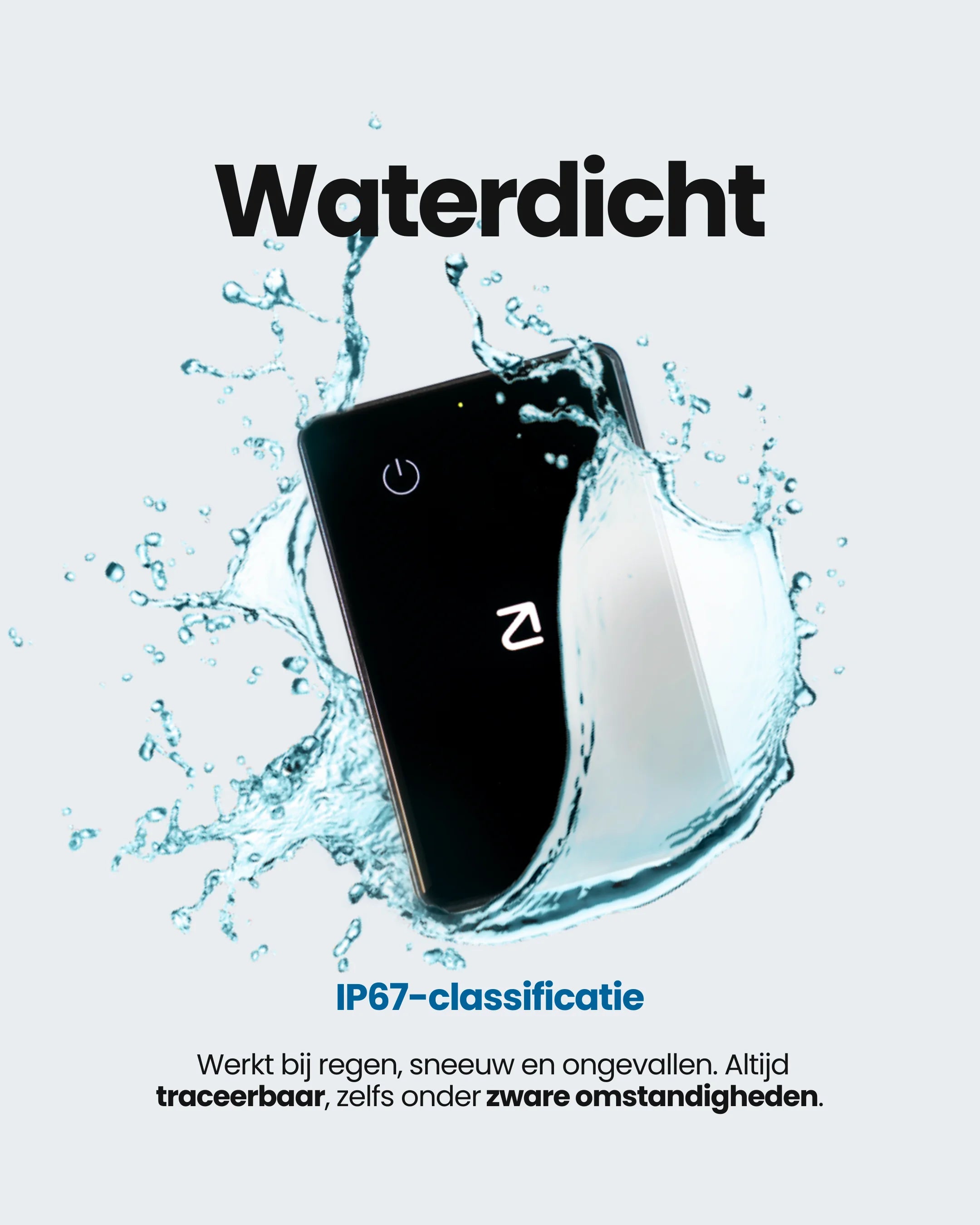 Trag Card - Apple Wallet Tracker - Trag - Waterdicht - IP67 geclassificeerd